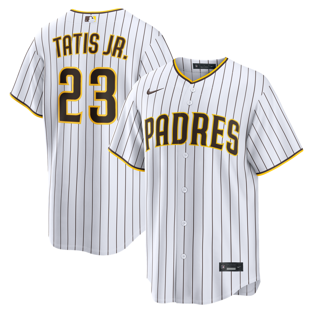 San Diego Padres Fernando Tatis Jr. Nike Alternate Replica Jersey - Sand MLB Team Jersey Baseball Fan Apparel