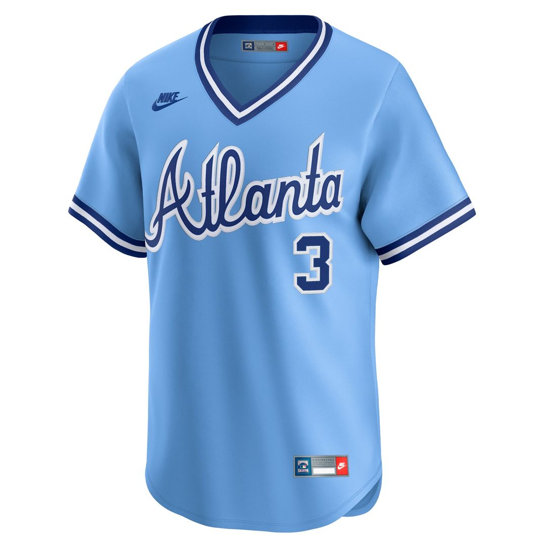 Atlanta Braves Dale Murphy Nike Throwback Cooperstown Limited Jersey - Light Blue MLB Team Jersey Baseball Fan Apparel
