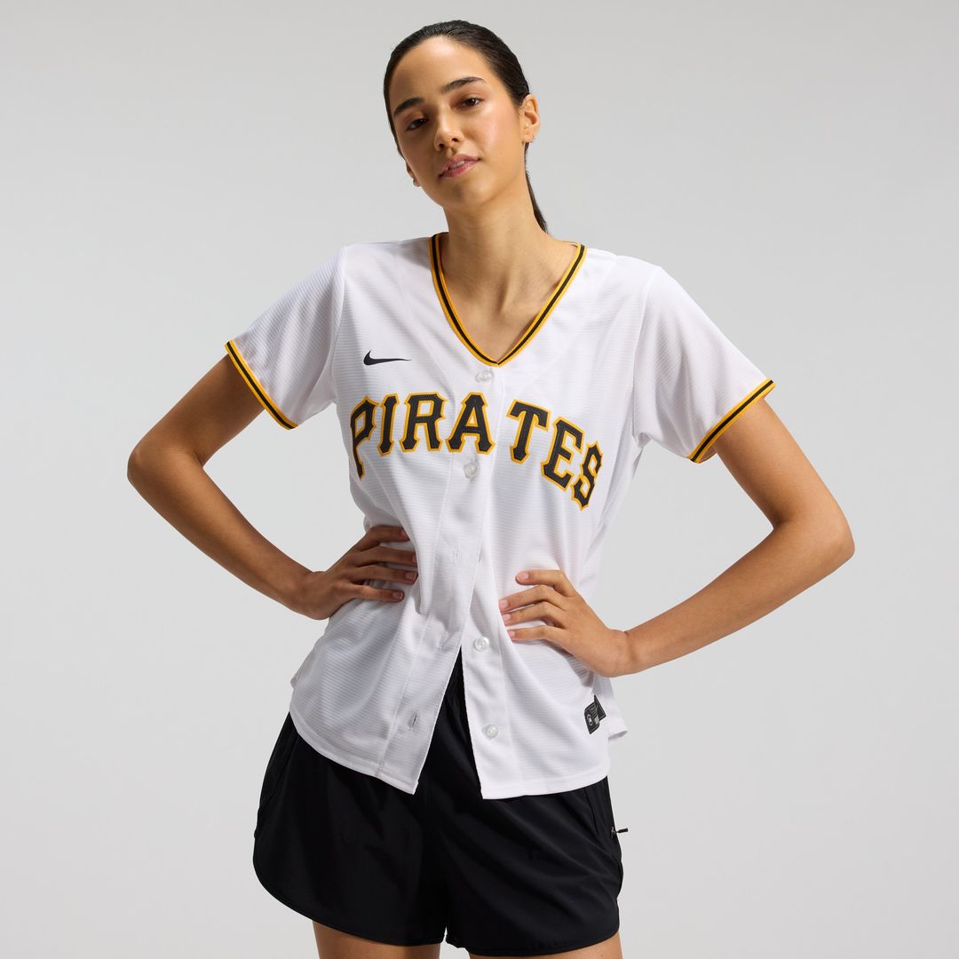 Pittsburgh Pirates Paul Skenes Nike Women's Home Replica Player Jersey - White MLB Team Jersey Baseball Fan Apparel