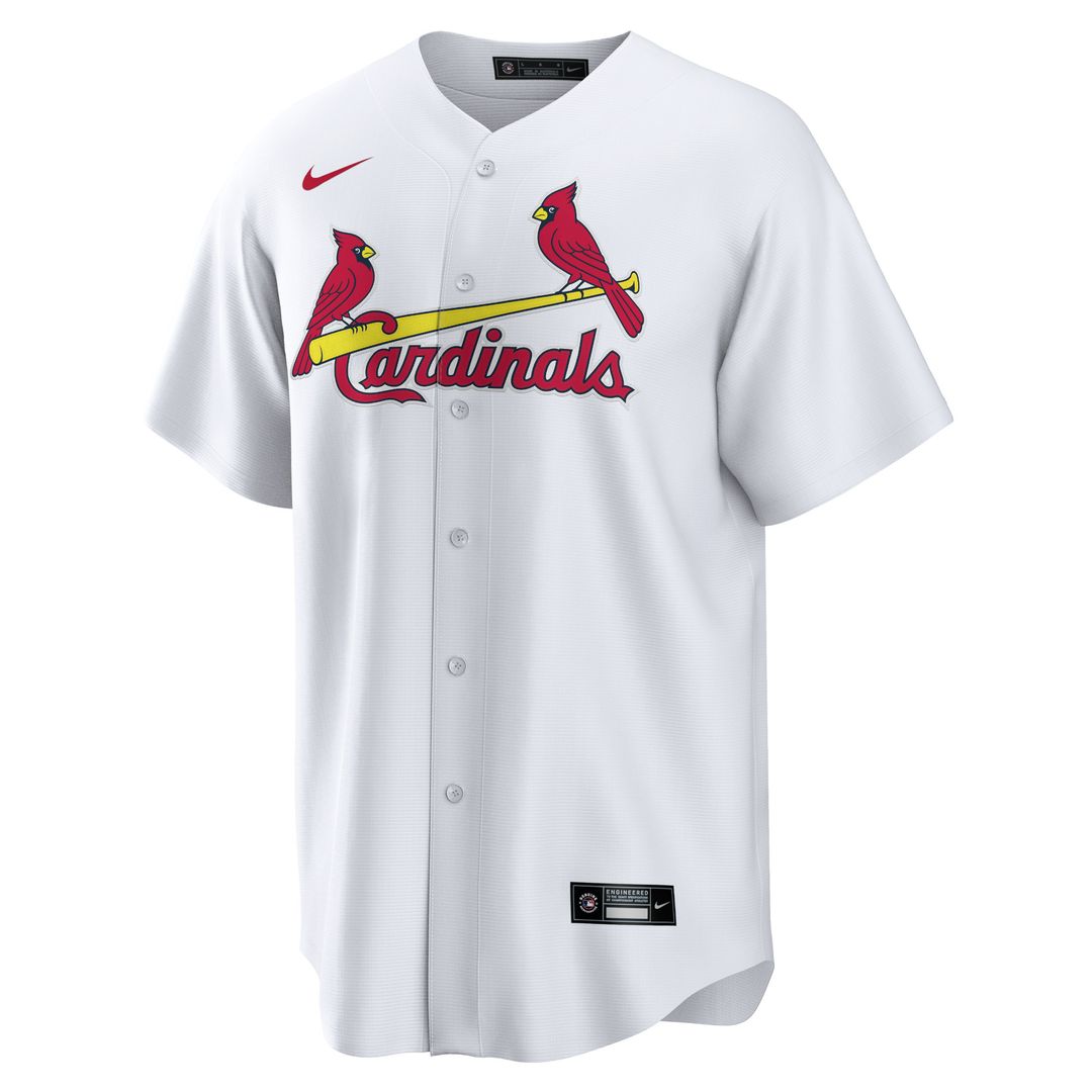 St. Louis Cardinals Nike Home Blank Replica Jersey - White MLB Team Jersey Baseball Fan Apparel