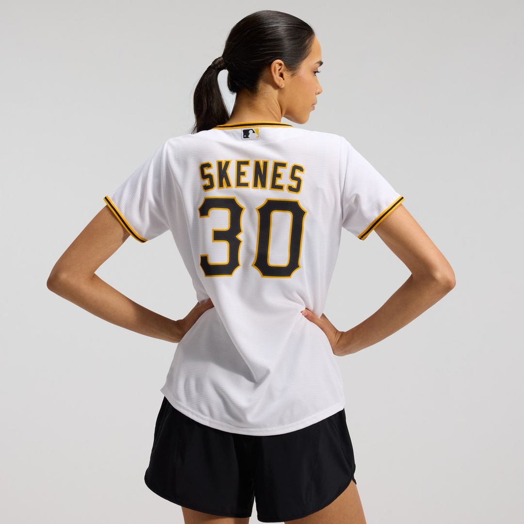 Pittsburgh Pirates Paul Skenes Nike Women's Home Replica Player Jersey - White MLB Team Jersey Baseball Fan Apparel