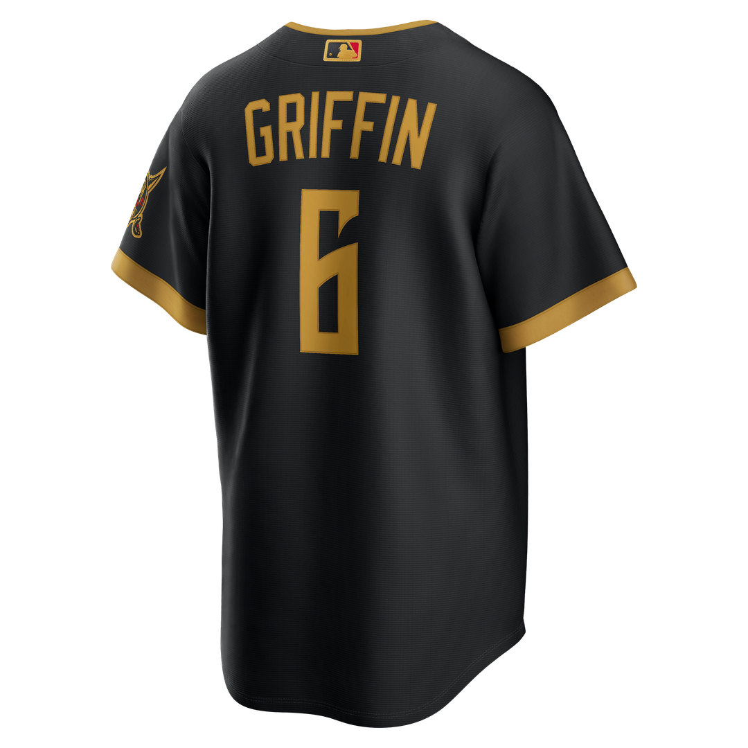 Pittsburgh Pirates Konnor Griffin Nike 2026 City Connect Stadium Jersey - Black MLB Team Jersey Baseball Fan Apparel