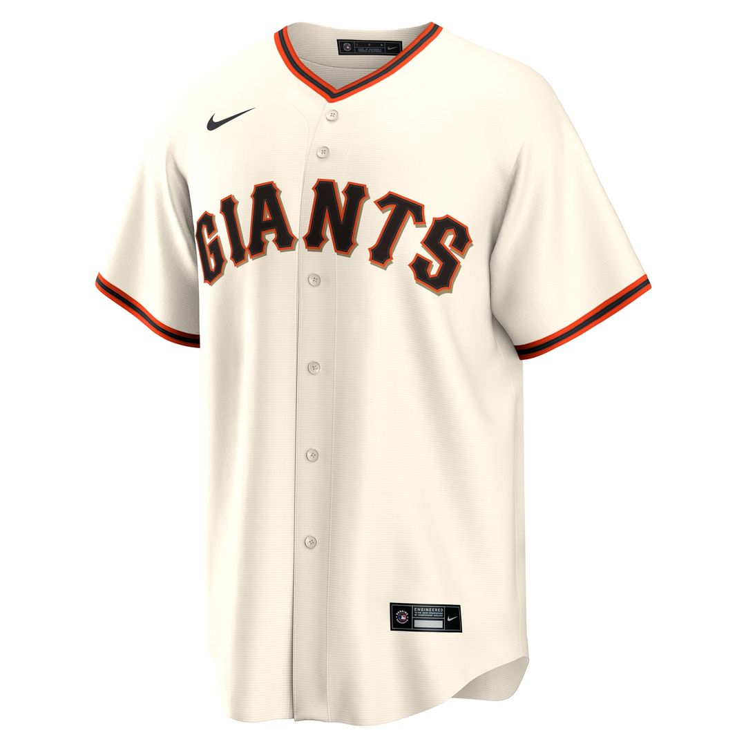 San Francisco Giants Heliot Ramos Nike Home Replica Jersey - Cream MLB Team Jersey Baseball Fan Apparel