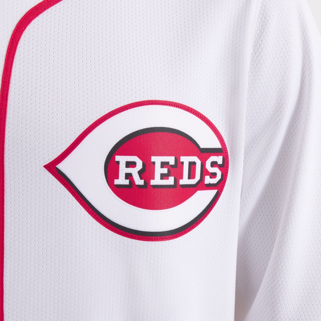 Cincinnati Reds Elly De La Cruz Nike Home Limited Player Jersey - White MLB Team Jersey Baseball Fan Apparel