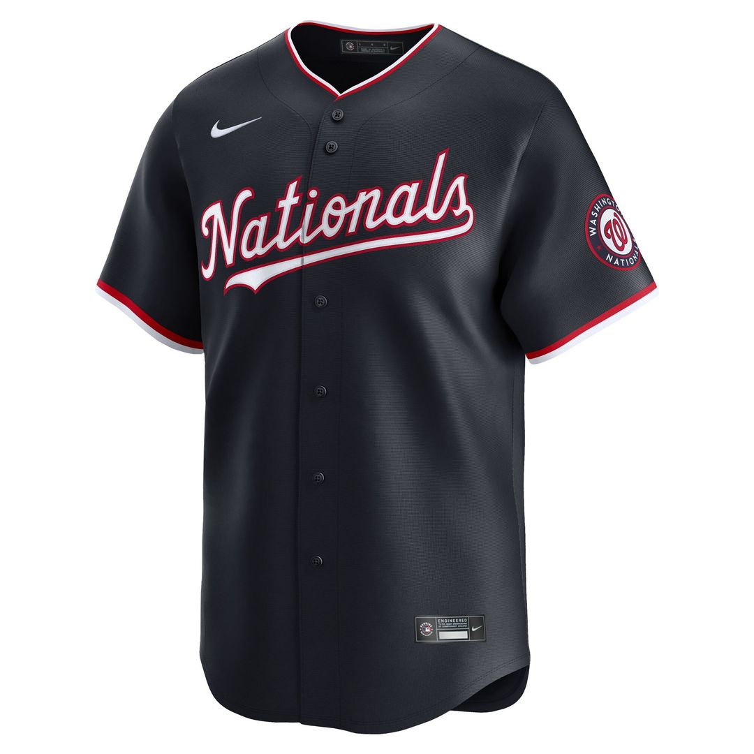 Washington Nationals Nike Home Limited Jersey - White MLB Team Jersey Baseball Fan Apparel