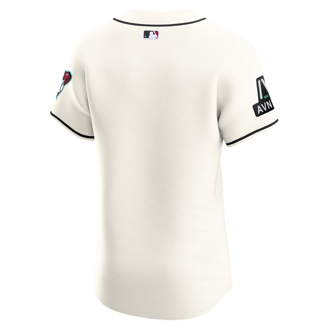 Arizona Diamondbacks Nike Home Elite Patch Jersey - White MLB Team Jersey Baseball Fan Apparel