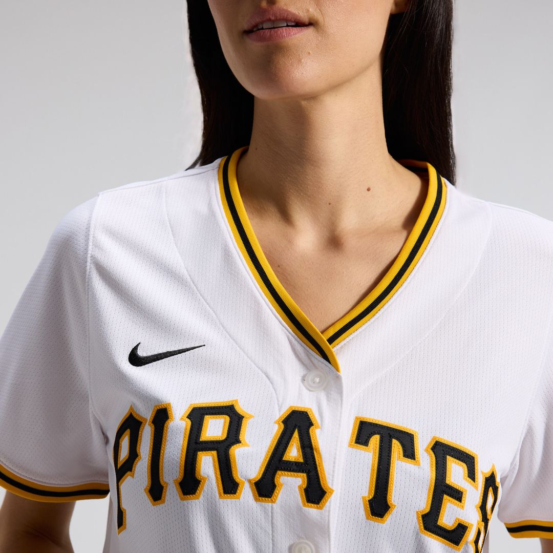 Pittsburgh Pirates Nike Women's Home Limited Jersey - White MLB Team Jersey Baseball Fan Apparel