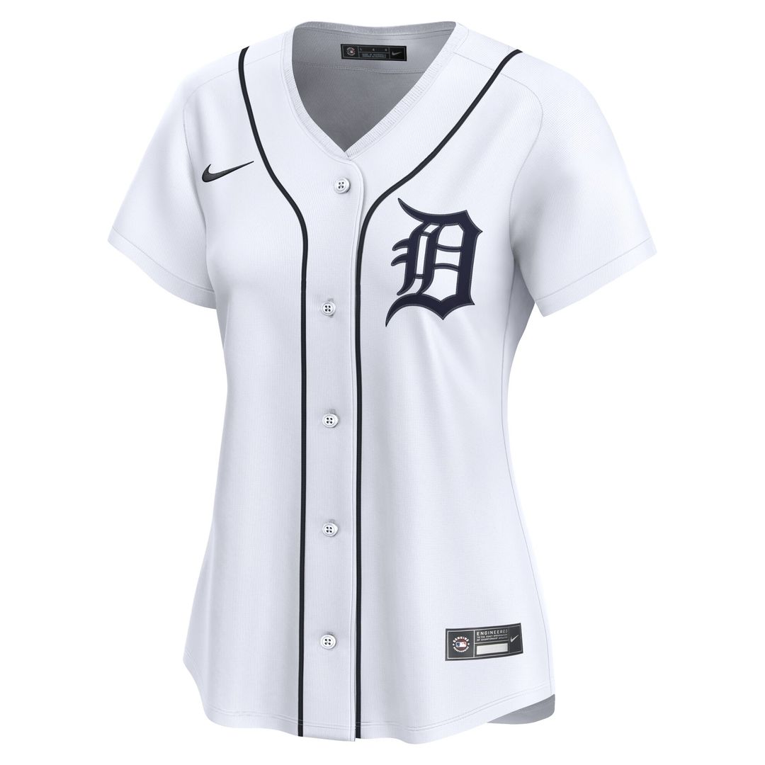 Detroit Tigers Tarik Skubal Nike Women's Home Limited Player Jersey - White MLB Team Jersey Baseball Fan Apparel