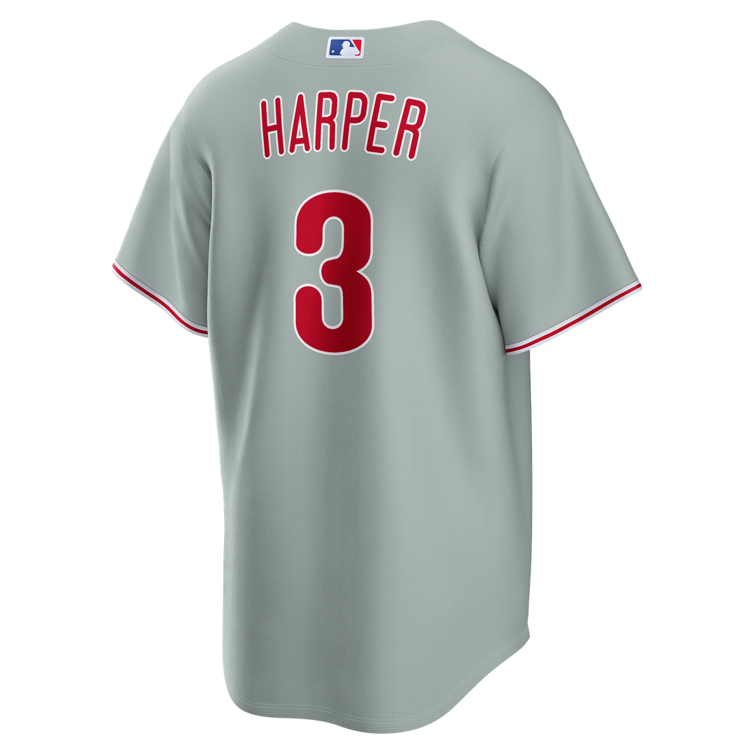 Philadelphia Phillies Bryce Harper Nike Alternate Replica Jersey - Light Blue MLB Team Jersey Baseball Fan Apparel