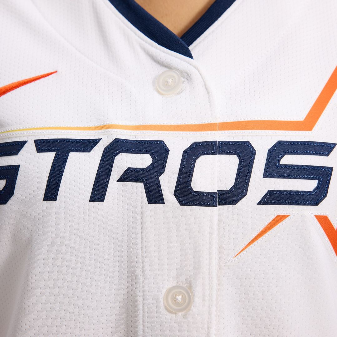 Houston Astros Nike Women's 2025 City Connect Limited Jersey - White MLB Team Jersey Baseball Fan Apparel