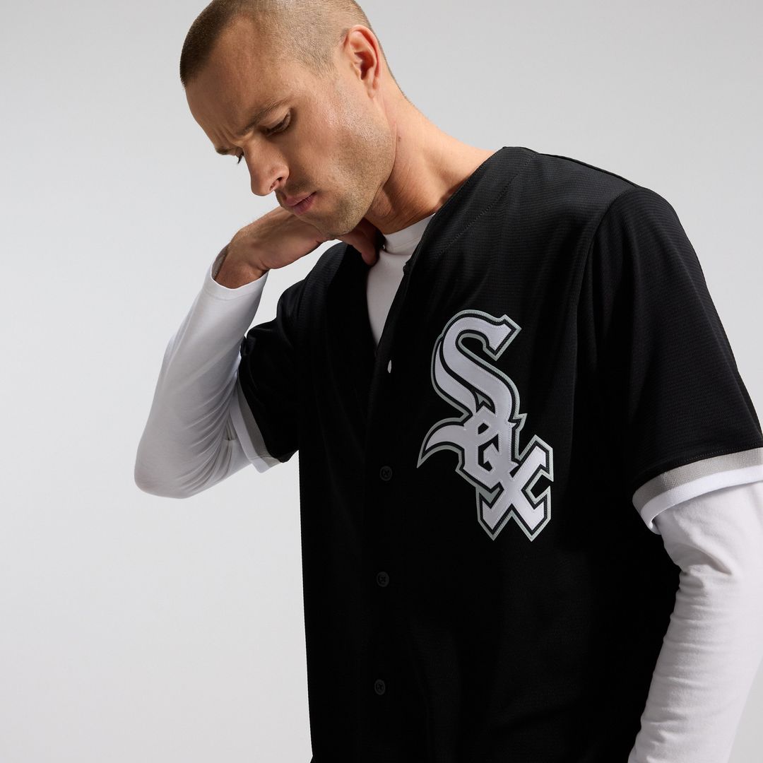 Chicago White Sox Nike Alternate Replica Team Jersey - Black MLB Team Jersey Baseball Fan Apparel
