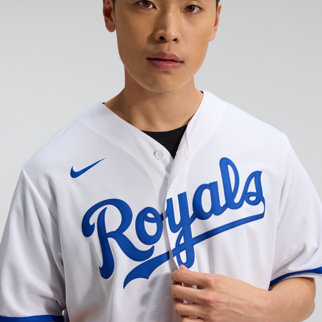 Kansas City Royals Bobby Witt Jr. Nike Home Replica Player Jersey - White MLB Team Jersey Baseball Fan Apparel