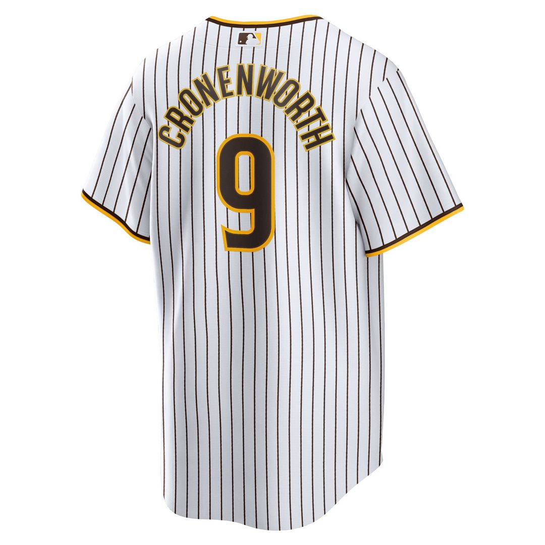 San Diego Padres Jake Cronenworth Nike Home Replica Jersey - White MLB Team Jersey Baseball Fan Apparel