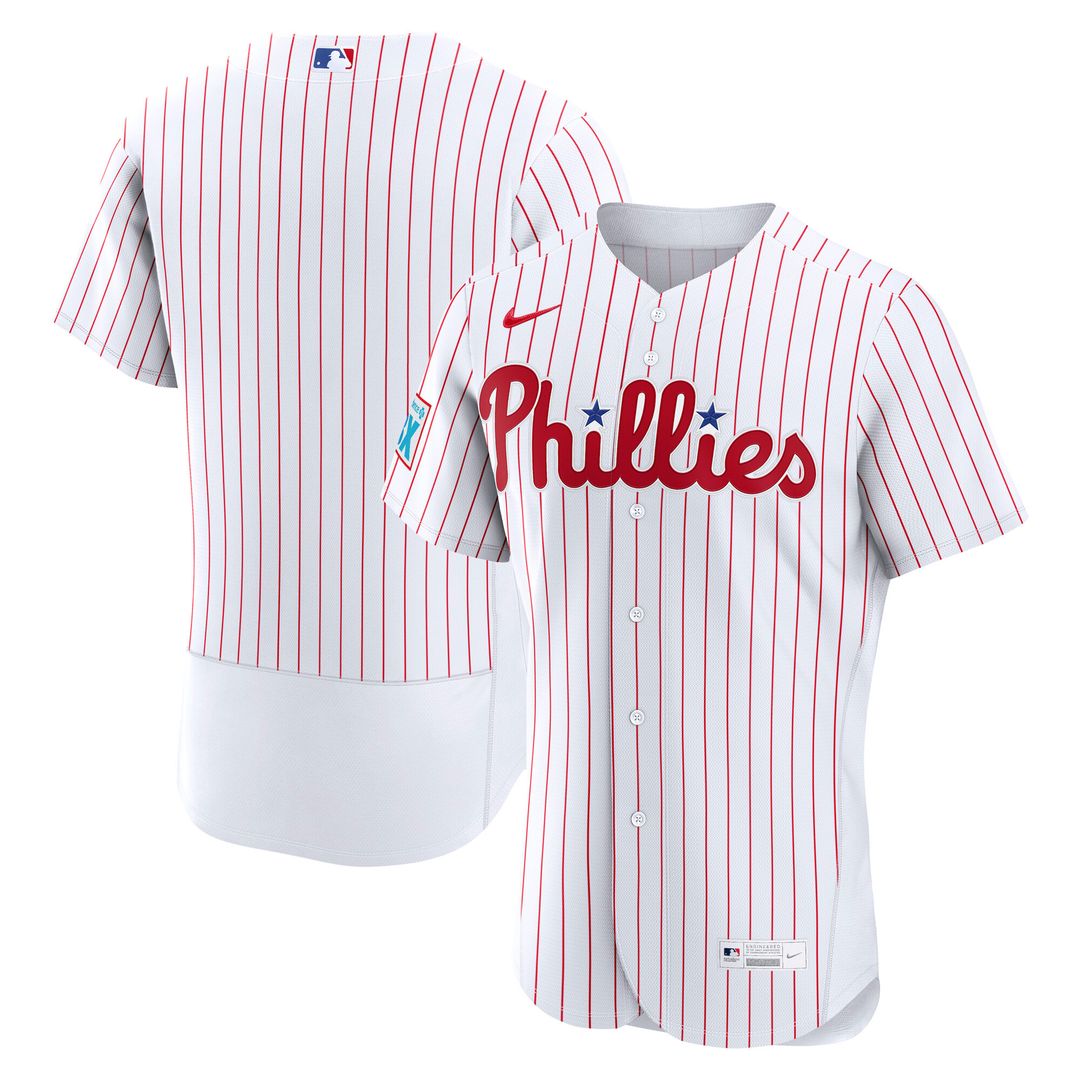 Philadelphia Phillies Nike Alternate Authentic Jersey - Light Blue MLB Team Jersey Baseball Fan Apparel