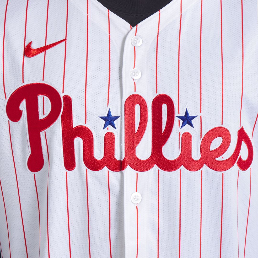 Philadelphia Phillies Bryce Harper Nike Home Replica Player Name Jersey - White MLB Team Jersey Baseball Fan Apparel