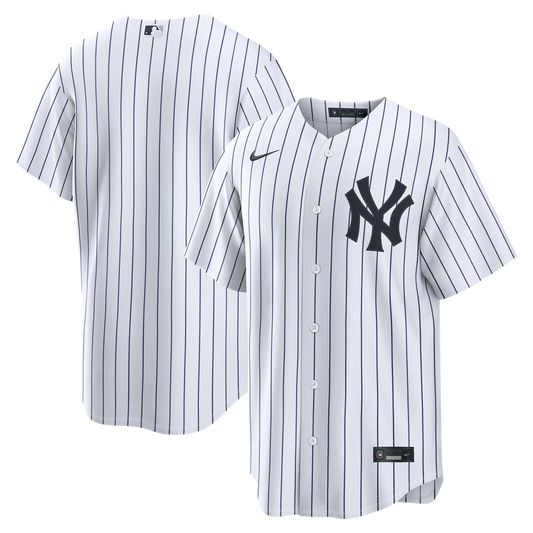 New York Yankees Nike Home Replica Jersey - White MLB Team Jersey Baseball Fan Apparel