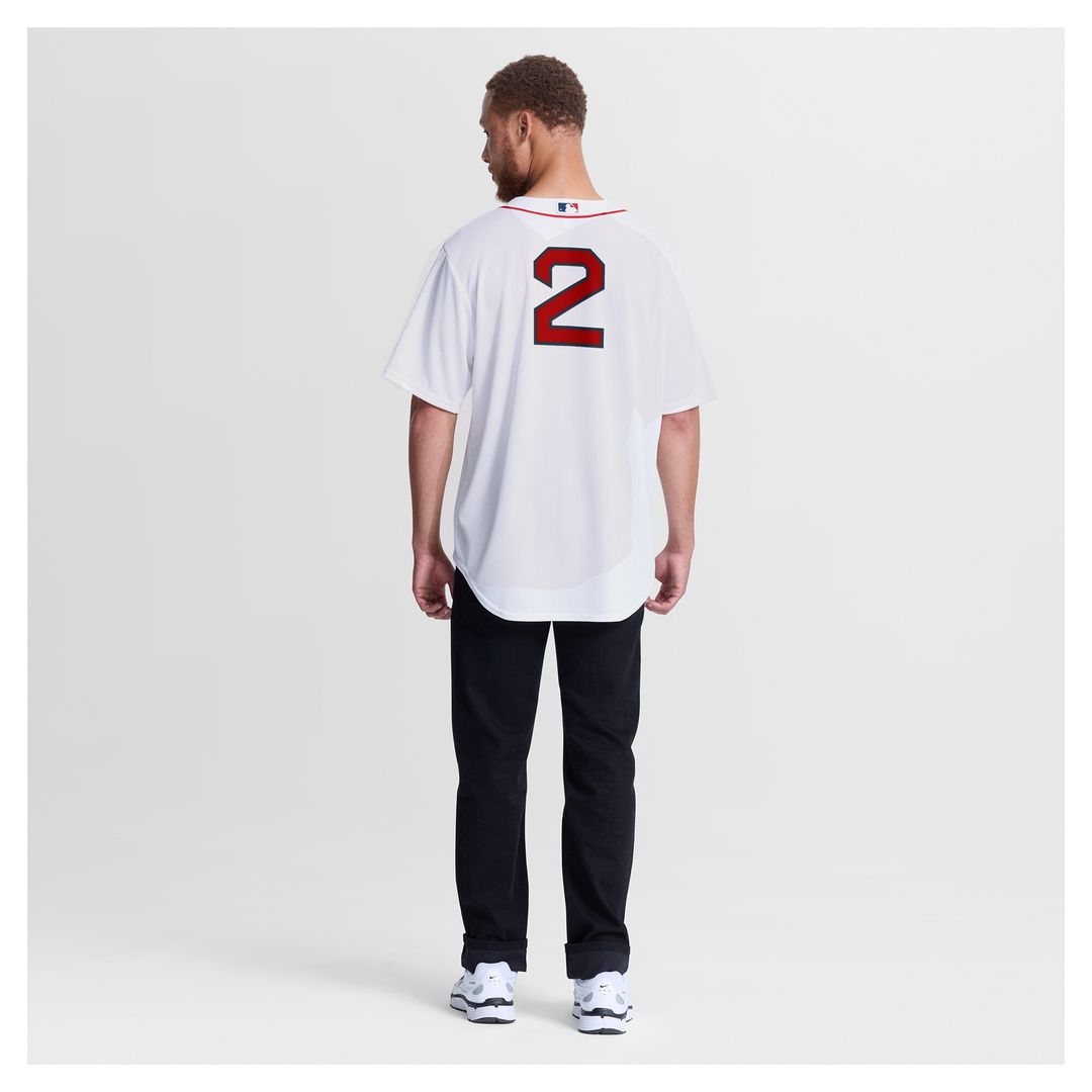 Boston Red Sox Isiah Kiner - Falefa Nike Home Replica Jersey - White MLB Team Jersey Baseball Fan Apparel