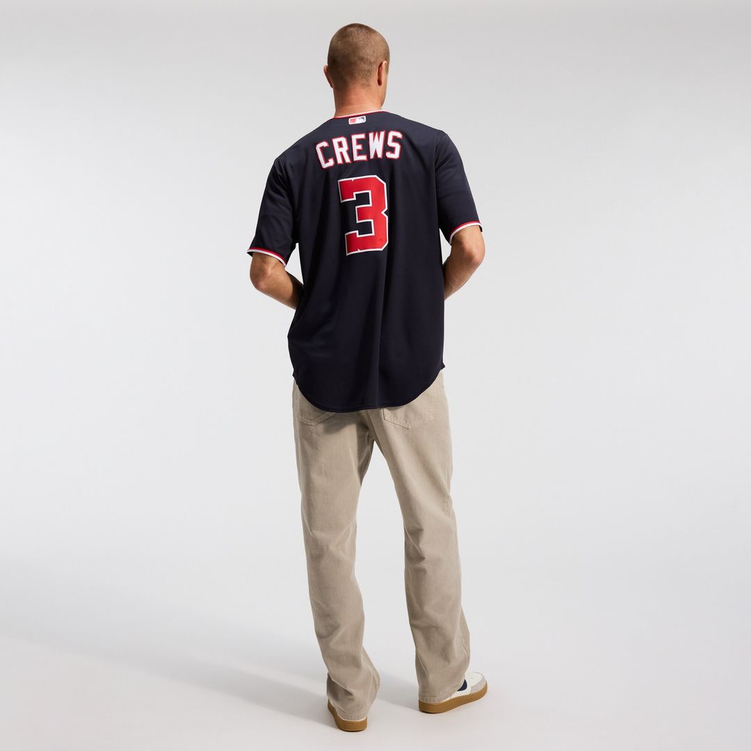 Washington Nationals Dylan Crews Nike Alternate Replica Jersey - Navy MLB Team Jersey Baseball Fan Apparel