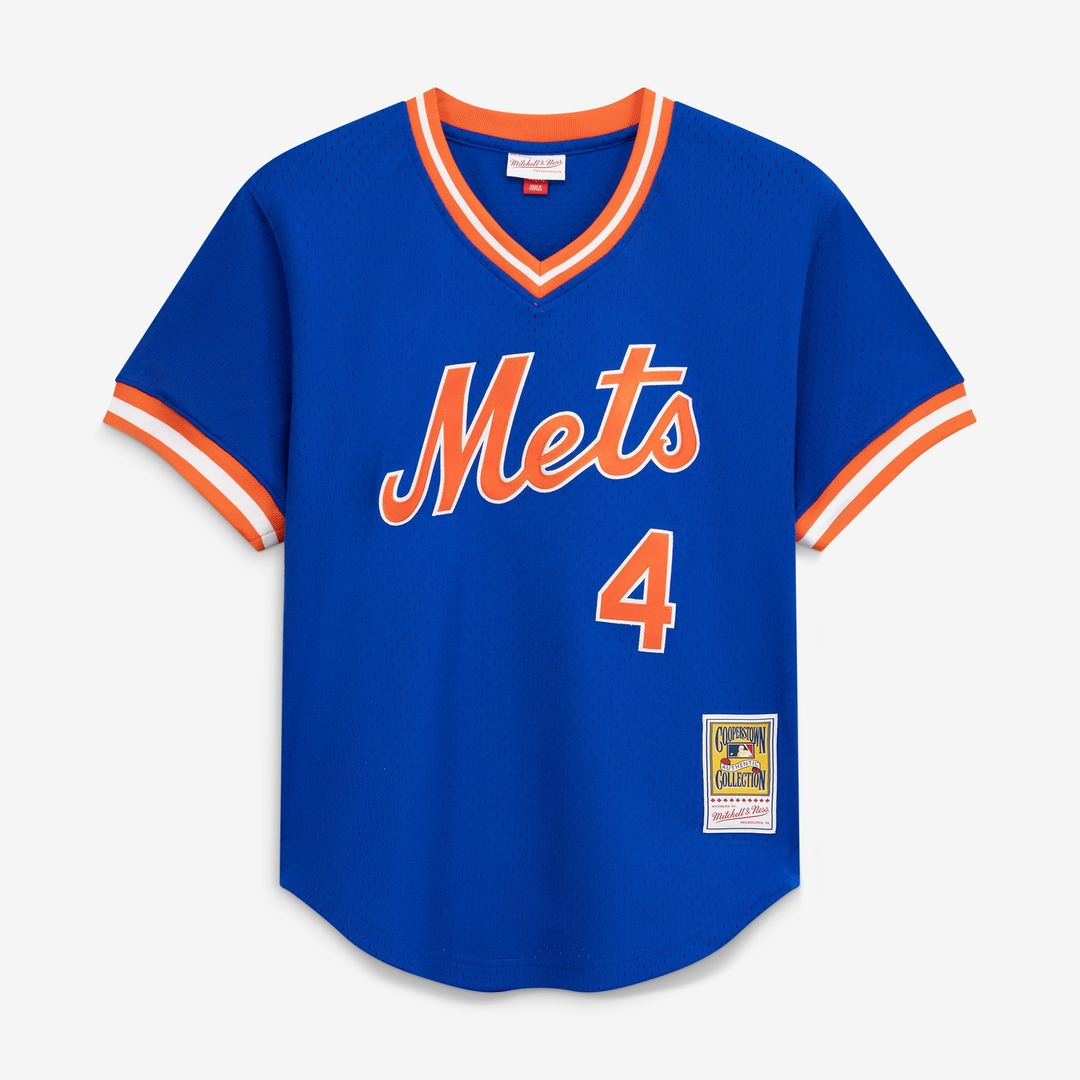 New York Mets Lenny Dykstra Mitchell & Ness Authentic Batting Practice Jersey - Royal MLB Team Jersey Baseball Fan Apparel