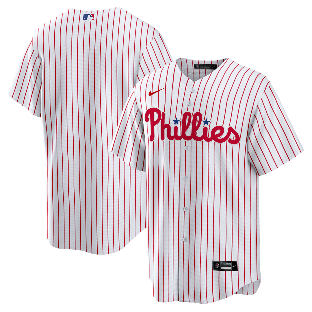Philadelphia Phillies Nike Home Big & Tall Replica Jersey - White MLB Team Jersey Baseball Fan Apparel