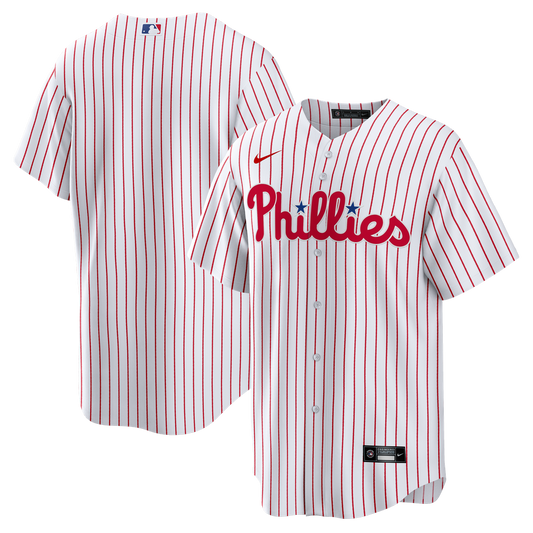 Philadelphia Phillies Nike Home Big & Tall Replica Jersey - White MLB Team Jersey Baseball Fan Apparel