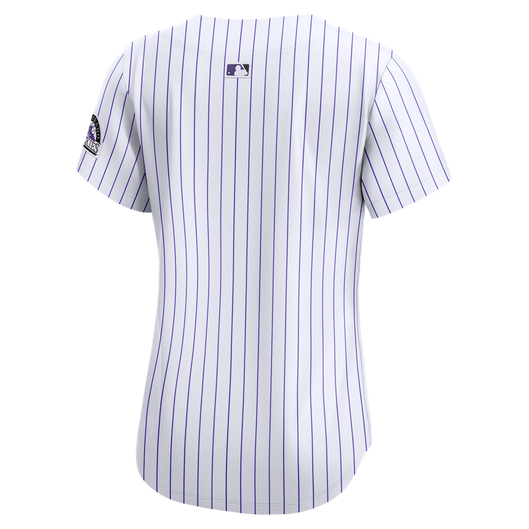 Colorado Rockies Nike Women's Home Limited Jersey - White MLB Team Jersey Baseball Fan Apparel
