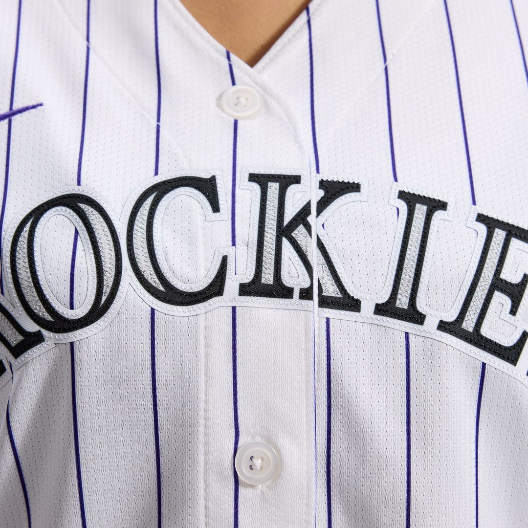 Colorado Rockies Nike Women's Home Limited Jersey - White MLB Team Jersey Baseball Fan Apparel
