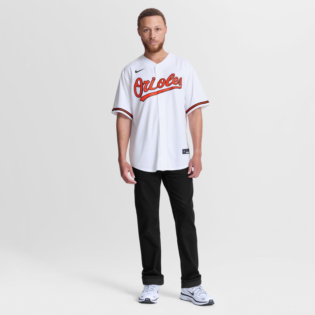Baltimore Orioles Nike Home Replica Jersey - White MLB Team Jersey Baseball Fan Apparel