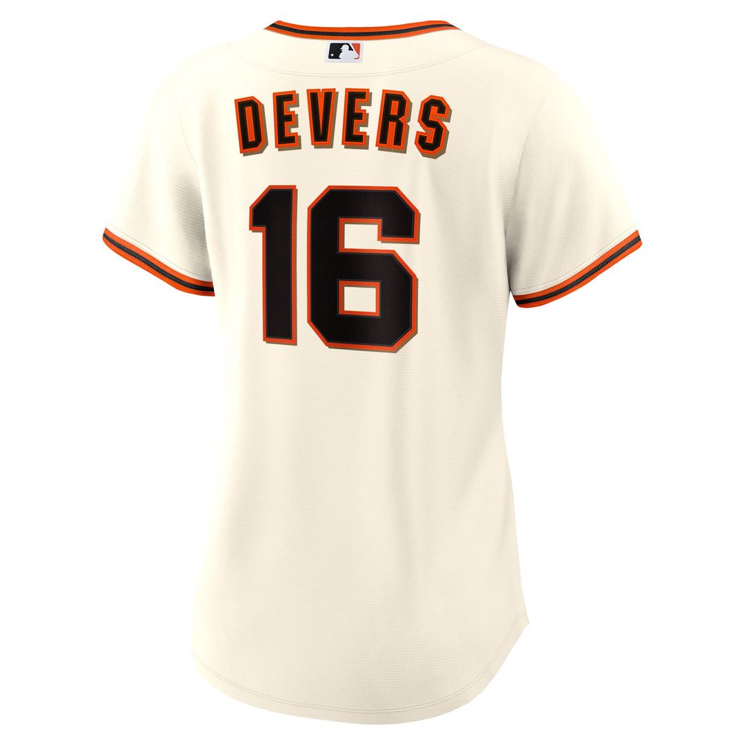 San Francisco Giants Rafael Devers Nike Women's Home Replica Jersey - White MLB Team Jersey Baseball Fan Apparel