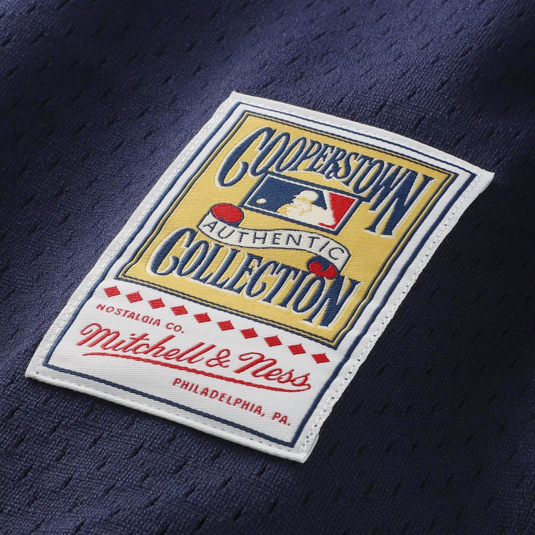 St. Louis Cardinals Ozzie Smith Mitchell & Ness Authentic Batting Practice Jersey - Navy MLB Team Jersey Baseball Fan Apparel