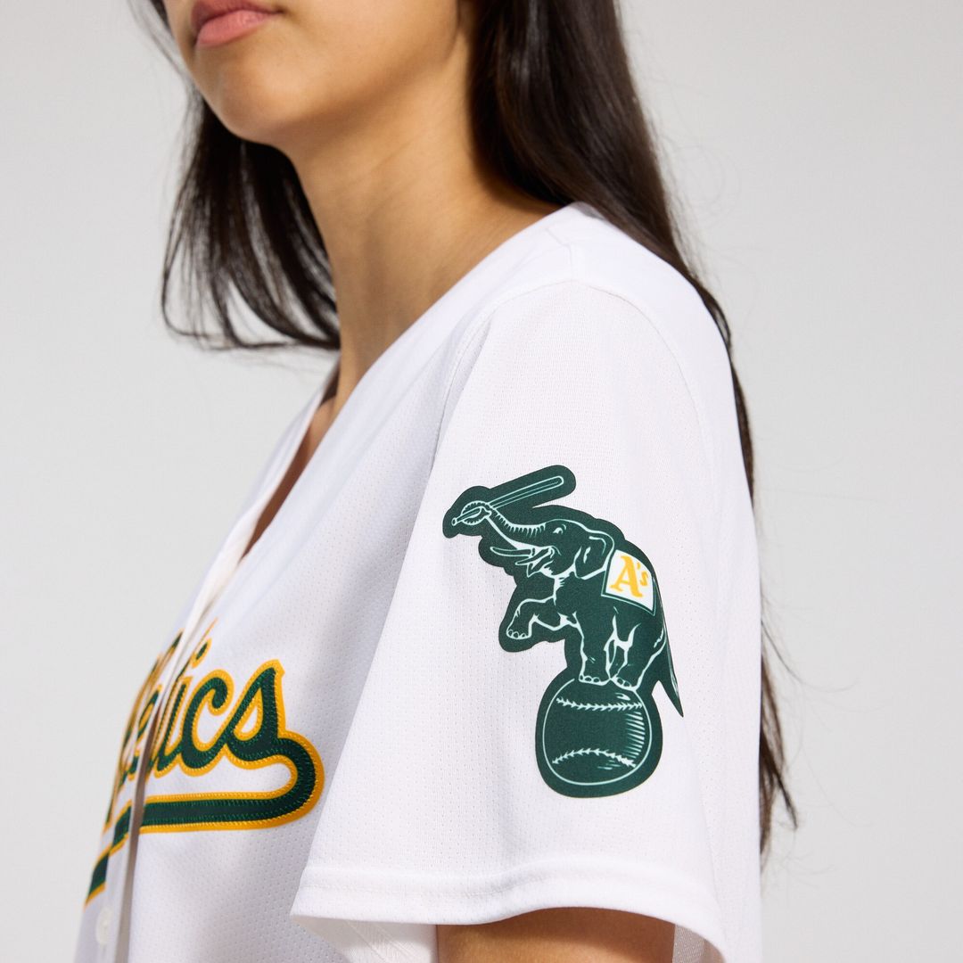 Athletics Nike Women's Home Limited Jersey - White MLB Team Jersey Baseball Fan Apparel