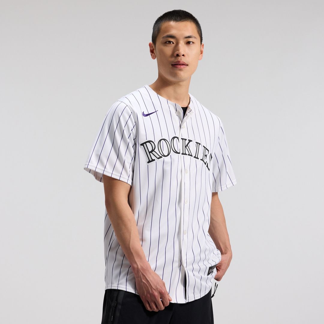 Colorado Rockies Nike Home Limited Jersey - White MLB Team Jersey Baseball Fan Apparel