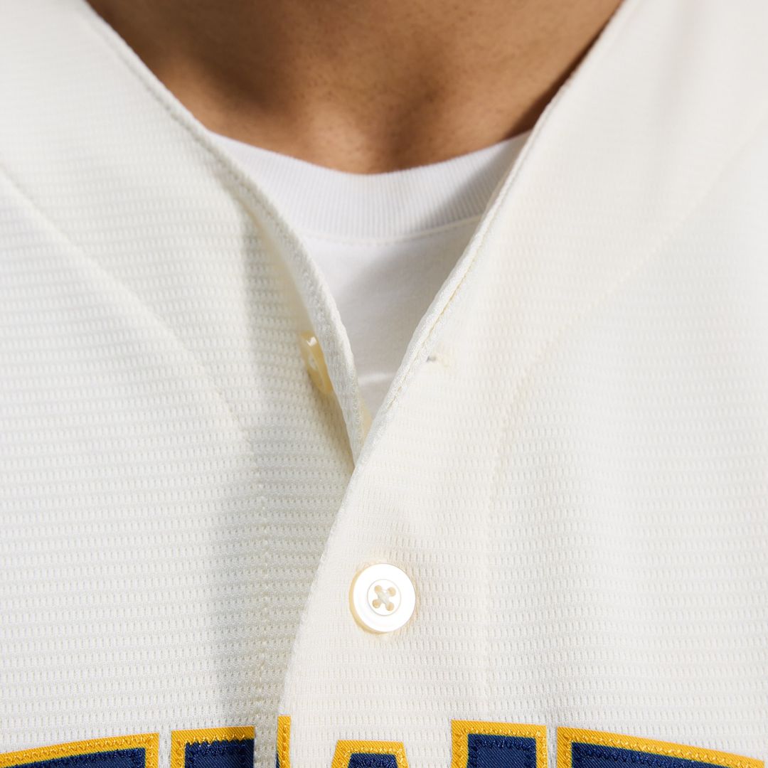 Milwaukee Brewers Nike Home Replica Team Jersey - Cream MLB Team Jersey Baseball Fan Apparel