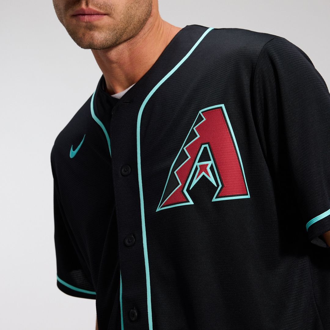 Arizona Diamondbacks Corbin Carroll Nike Alternate 2 Replica Jersey - Crimson MLB Team Jersey Baseball Fan Apparel