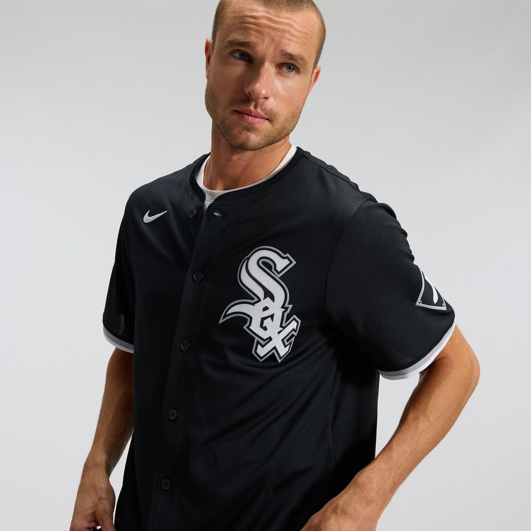 Chicago White Sox Nike Alternate Limited Jersey - Black MLB Team Jersey Baseball Fan Apparel