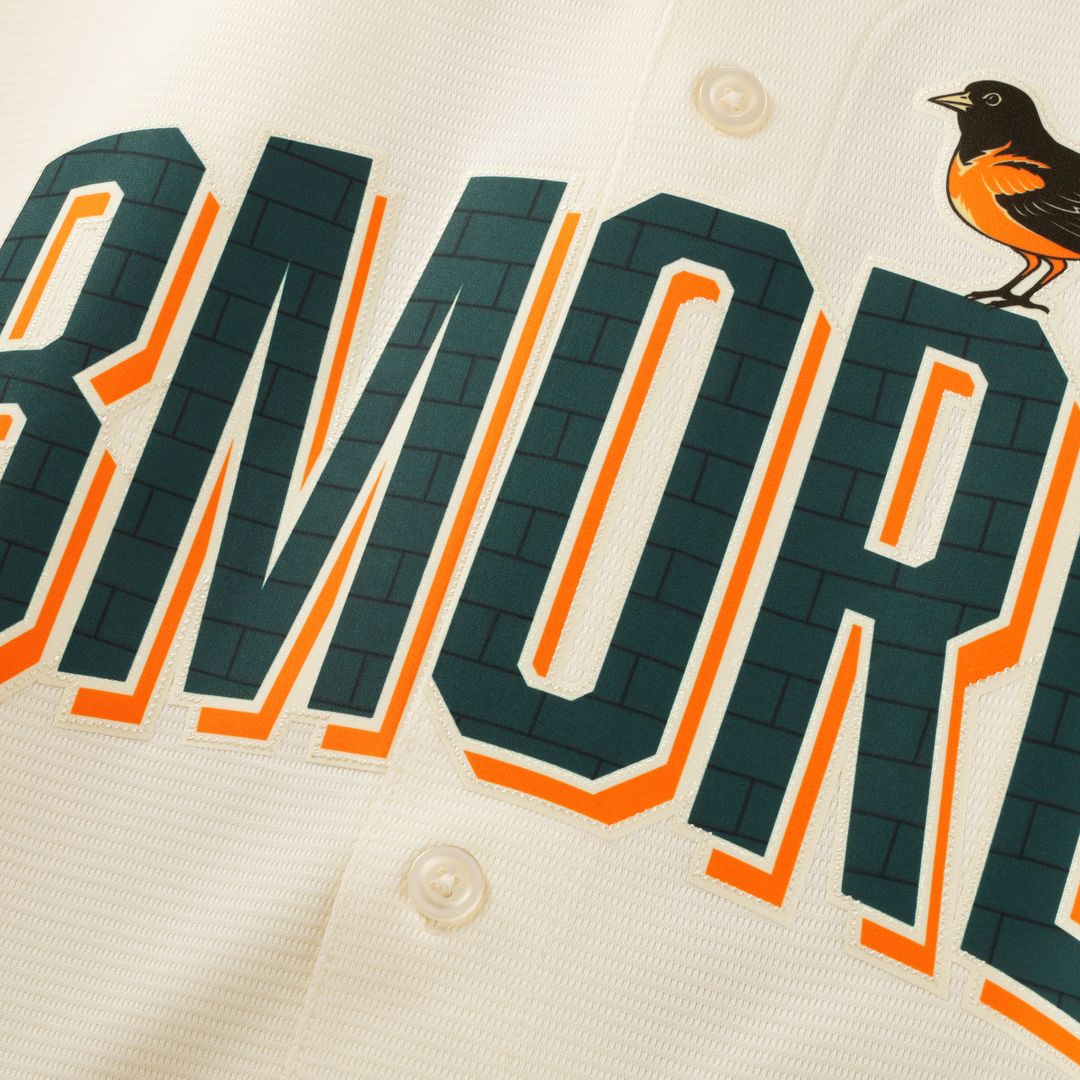 Baltimore Orioles Taylor Ward Nike 2026 City Connect Stadium Jersey - Cream MLB Team Jersey Baseball Fan Apparel