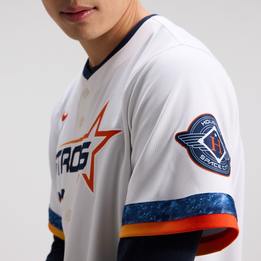 Houston Astros Jose Altuve Nike 2025 City Connect Limited Player Jersey - White MLB Team Jersey Baseball Fan Apparel