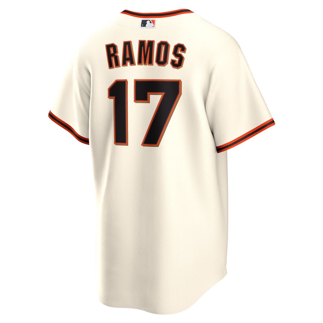 San Francisco Giants Heliot Ramos Nike Home Replica Jersey - Cream MLB Team Jersey Baseball Fan Apparel