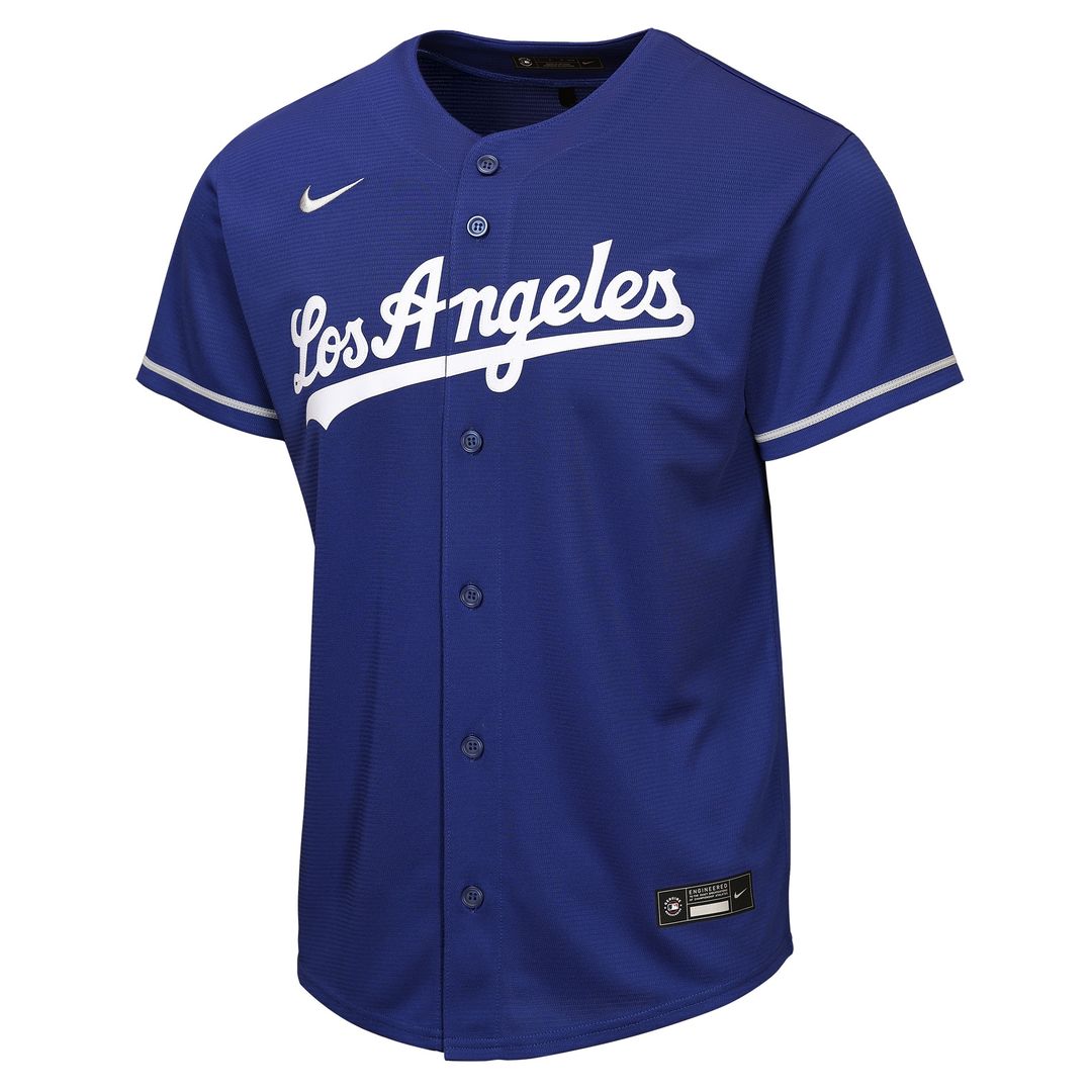 Los Angeles Dodgers Mookie Betts Nike Youth Alternate Replica Jersey - Royal MLB Team Jersey Baseball Fan Apparel