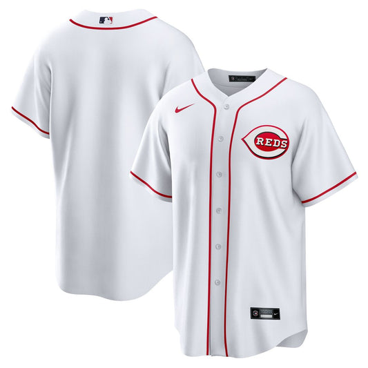 Cincinnati Reds Nike Home Blank Replica Jersey - White MLB Team Jersey Baseball Fan Apparel