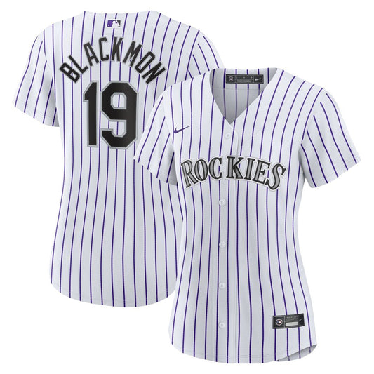 Colorado Rockies Charlie Blackmon Nike Women's Home Replica Player Jersey - White MLB Team Jersey Baseball Fan Apparel