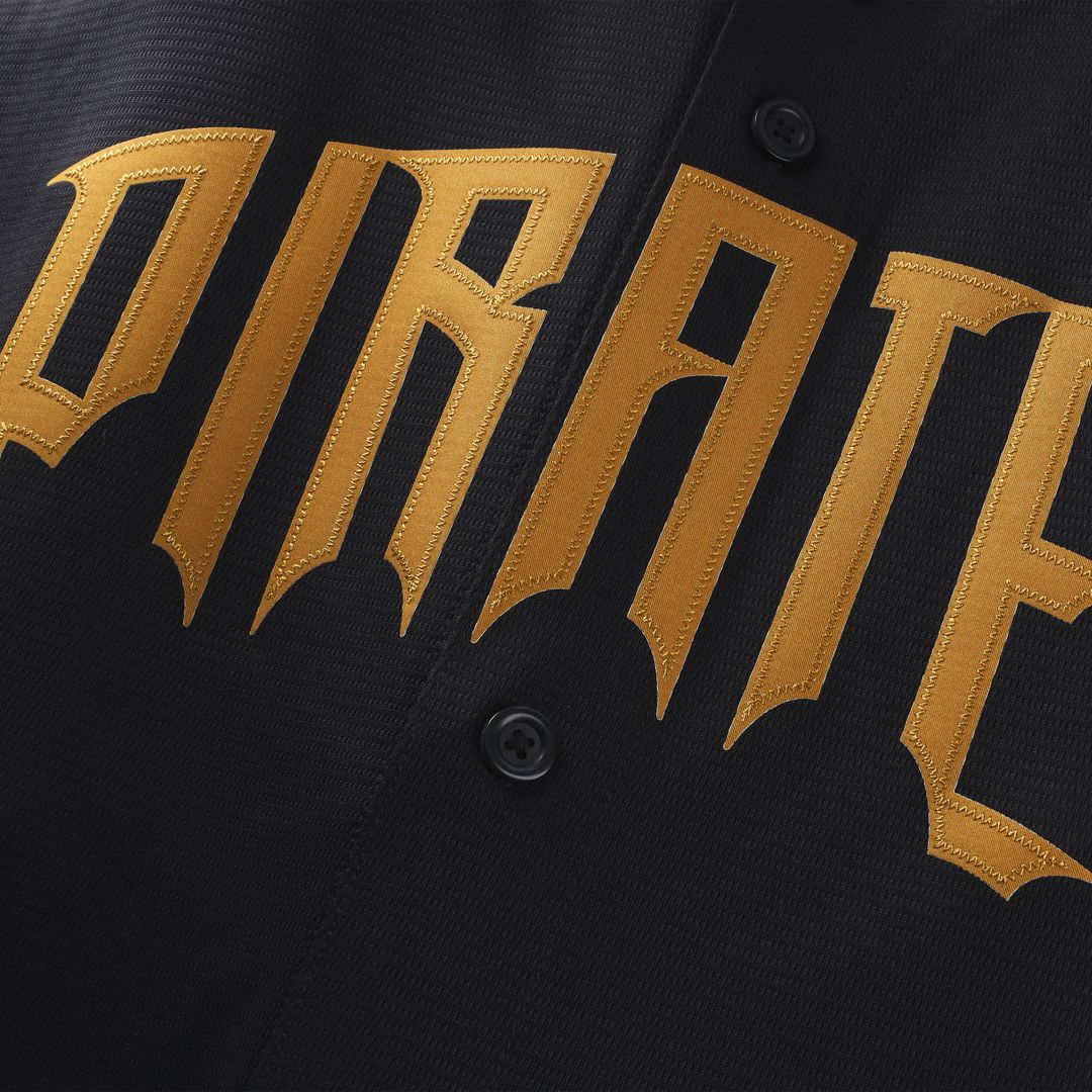 Pittsburgh Pirates Bryan Reynolds Nike 2026 City Connect Stadium Jersey - Black MLB Team Jersey Baseball Fan Apparel