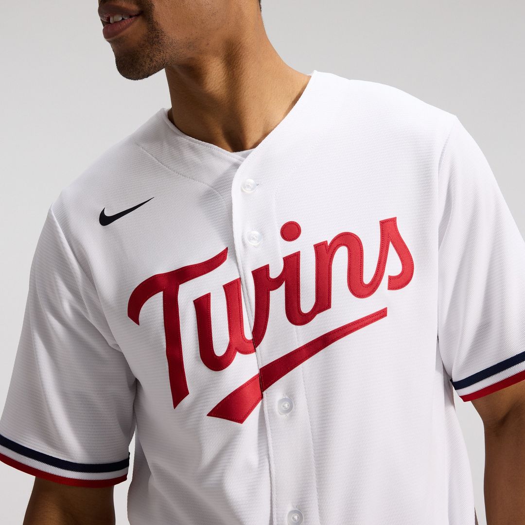 Minnesota Twins Nike Road Replica Team Jersey - Gray MLB Team Jersey Baseball Fan Apparel