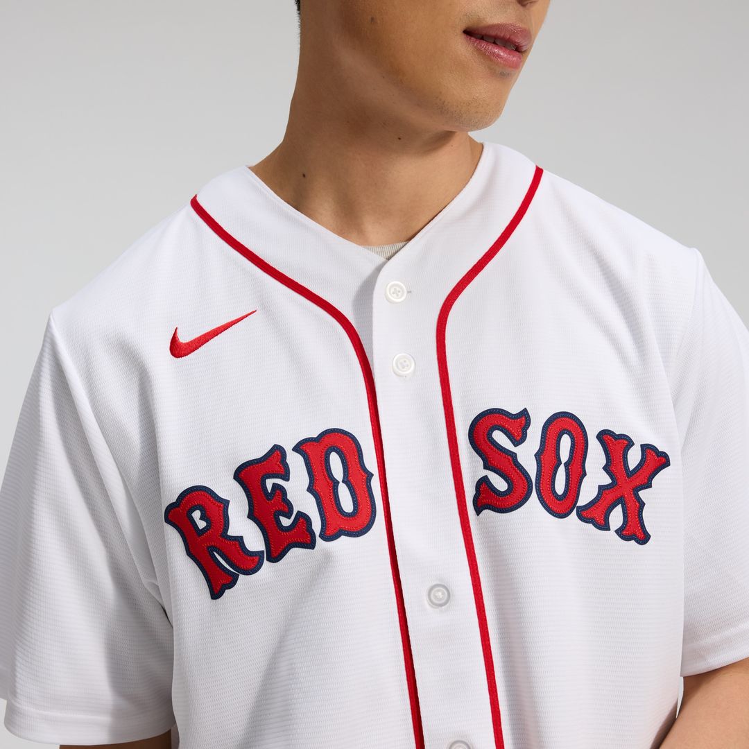 Boston Red Sox Roman Anthony Nike Home Replica Jersey - White MLB Team Jersey Baseball Fan Apparel