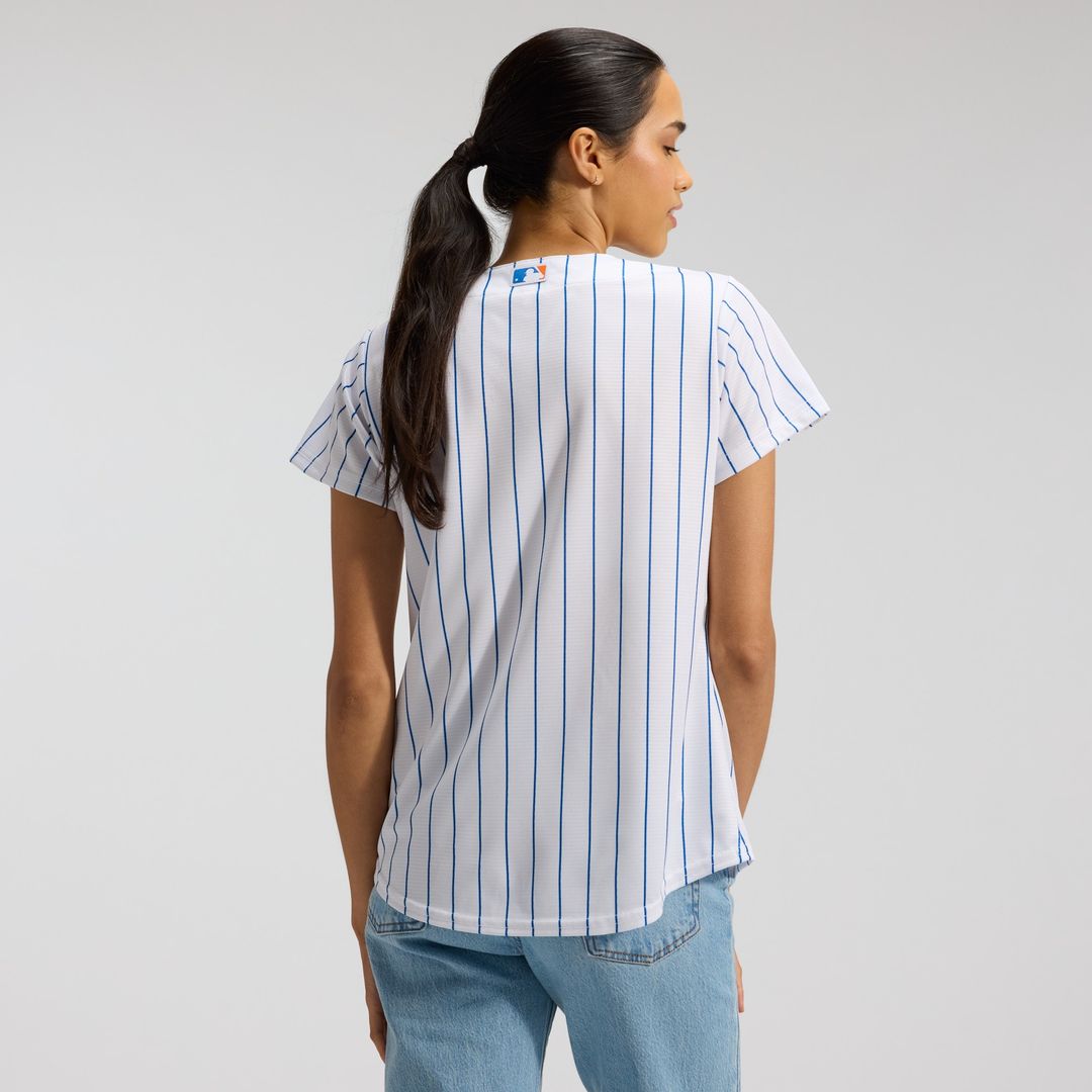 New York Mets Nike Women's Home Replica Team Jersey - White MLB Team Jersey Baseball Fan Apparel