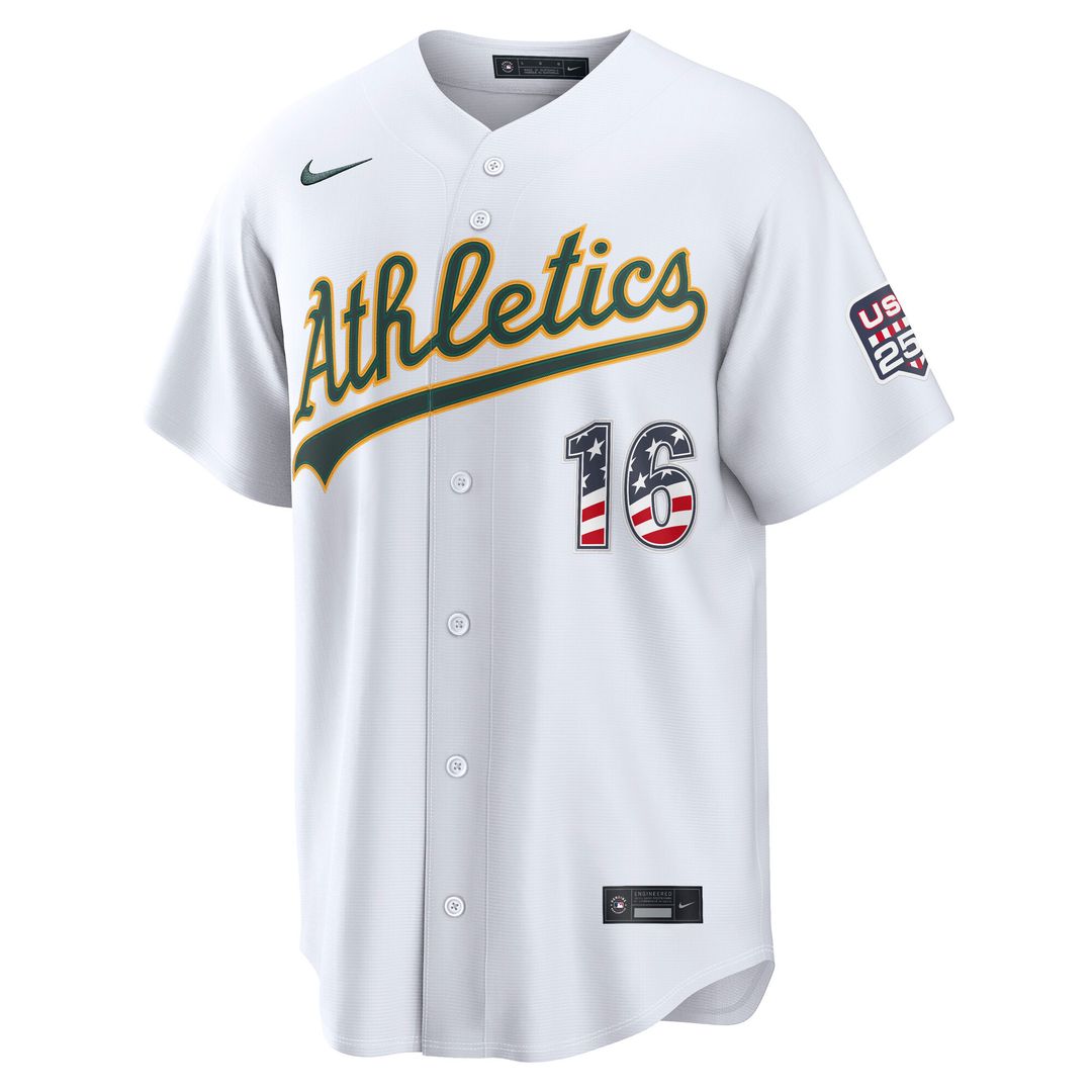 Athletics Nick Kurtz Nike USA 250 Fourth of July Home Stadium Jersey - White MLB Team Jersey Baseball Fan Apparel