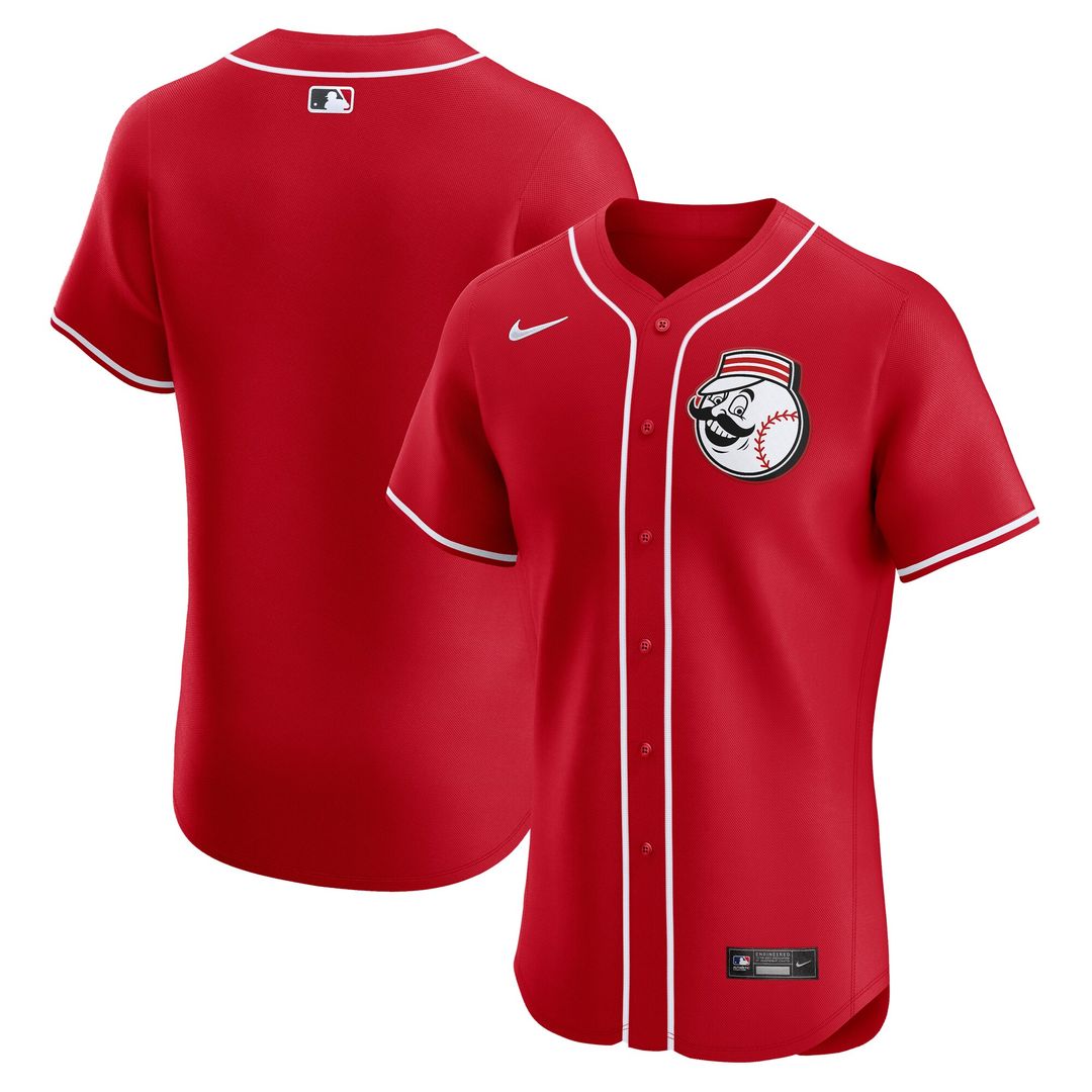 Cincinnati Reds Nike Alternate Elite Jersey - Red MLB Team Jersey Baseball Fan Apparel