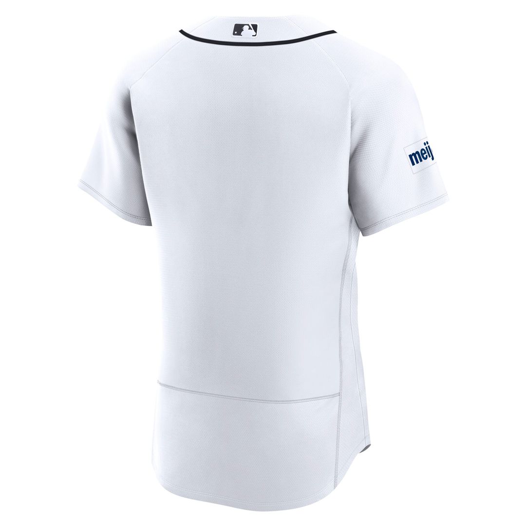Detroit Tigers Nike Home Authentic Jersey - White MLB Team Jersey Baseball Fan Apparel