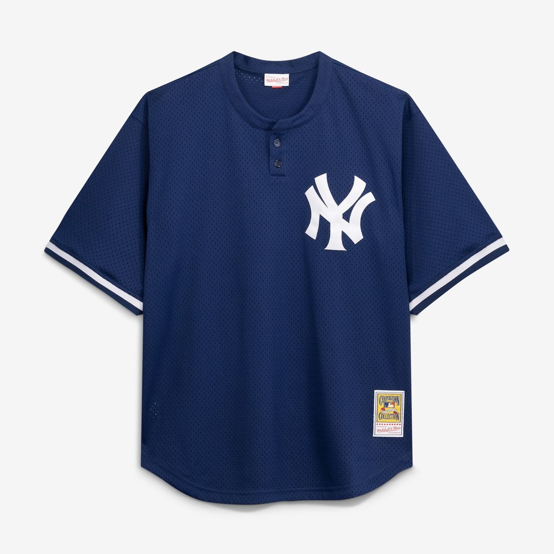 New York Yankees Don Mattingly Mitchell & Ness Cooperstown Big & Tall Mesh Batting Practice Jersey - Navy MLB Team Jersey Baseball Fan Apparel