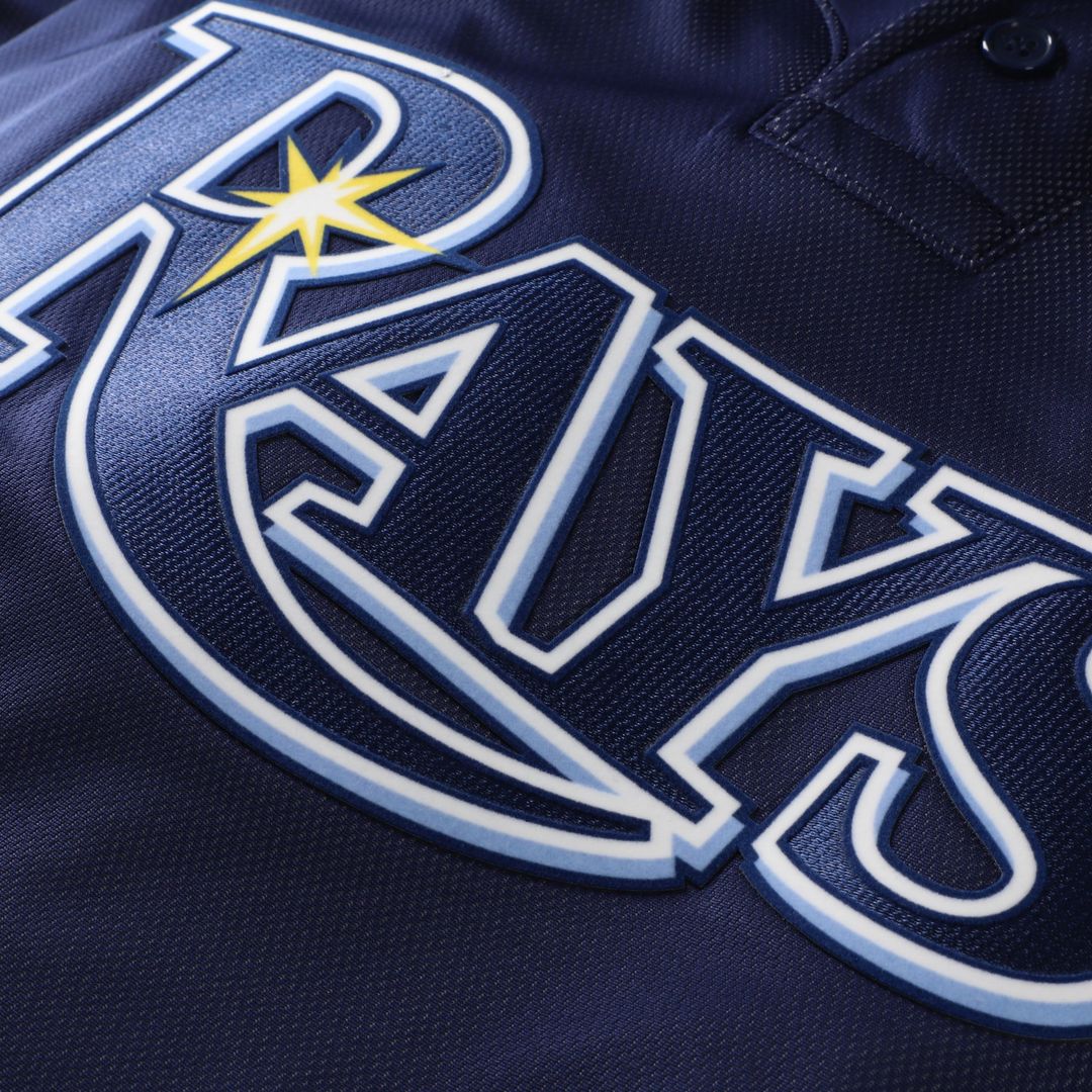 Tampa Bay Rays Evan Longoria Mitchell & Ness Authentic Batting Practice Jersey - Navy MLB Team Jersey Baseball Fan Apparel